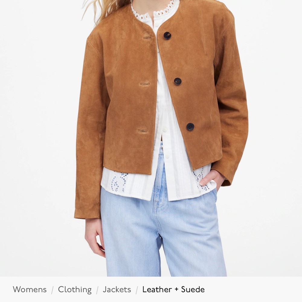 Madewell Suede Jacket